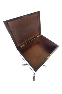 Regency Mahogany box on Stand