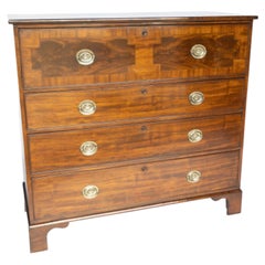 Regency Mahogany chest with Trafalgar/ Nelson Handles