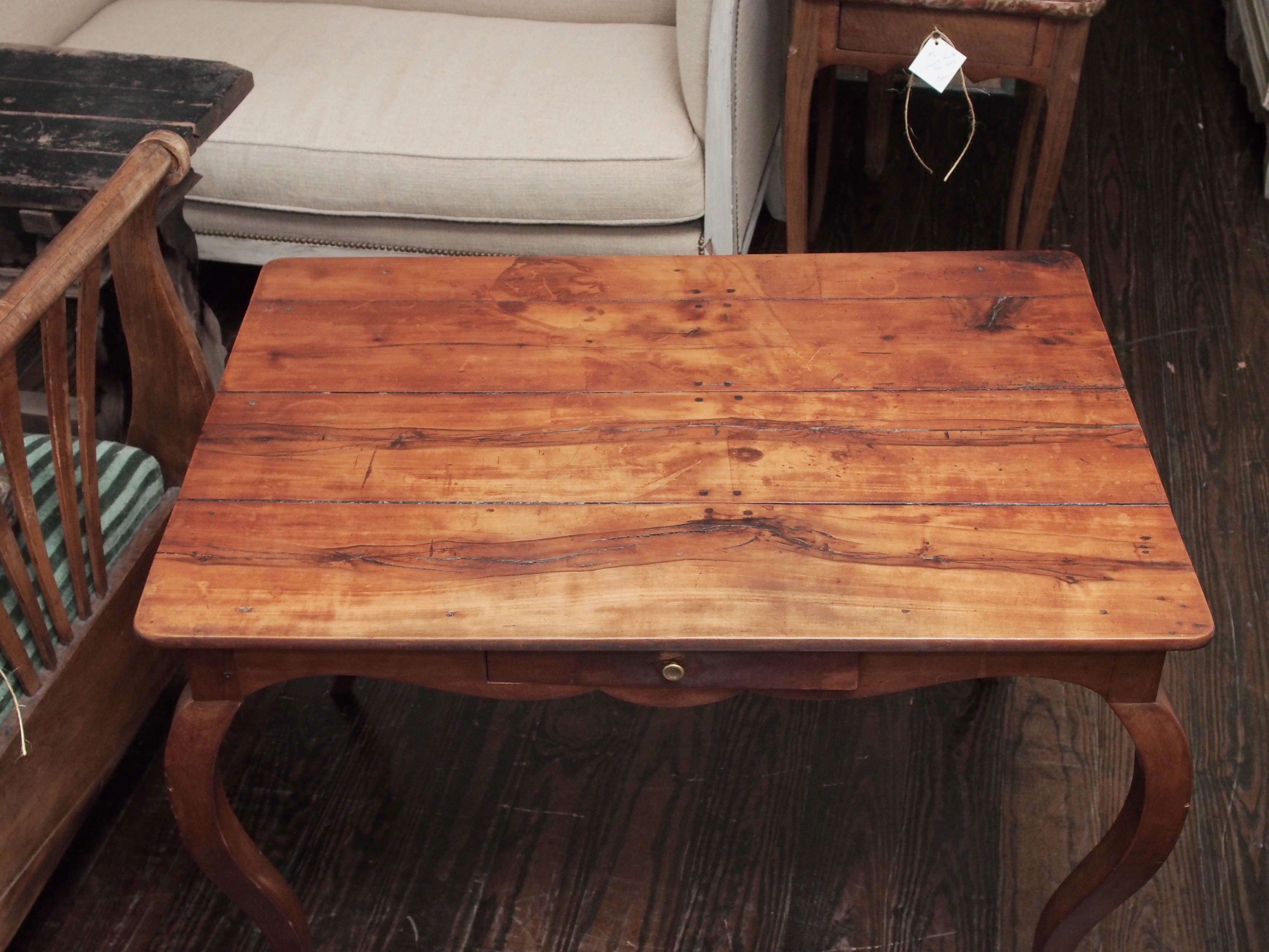 Louis XIV 18th Century French Fruitwood Table