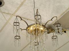 Early 20th Century French Neoclassical Crystal Chandelier