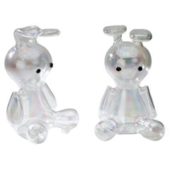 Hand Blown Glass Bunny