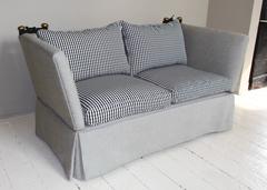 1940s France Knole Loveseat