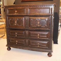 Period 17th-Early 18th Century Pilgrim Chest