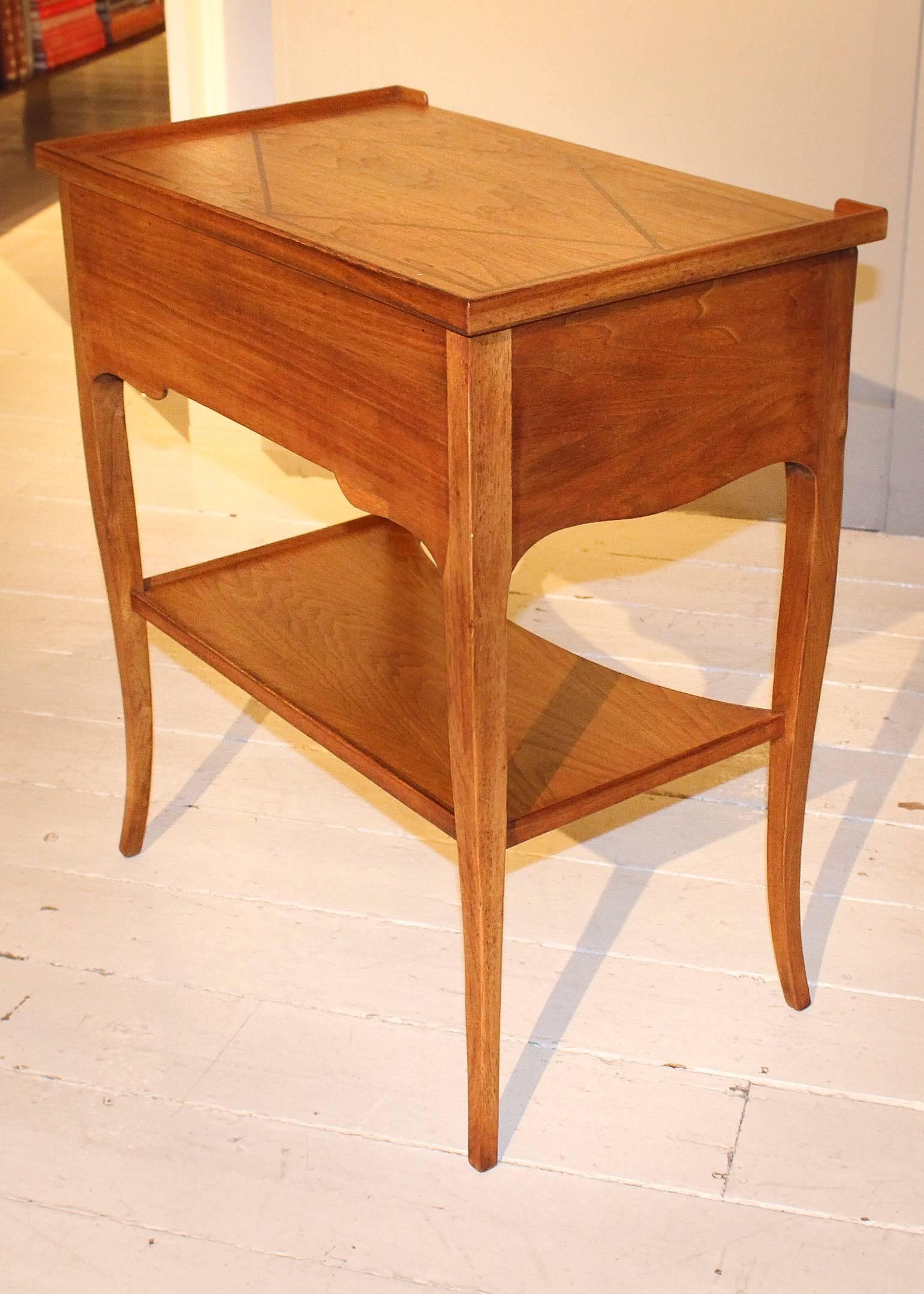 Pair of Early 20th Century Walnut Side Tables 5