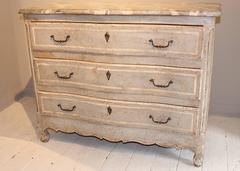 19th Century French Decoratively Painted Chest