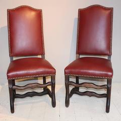 Set of Six Os de Mouton Dining Chairs