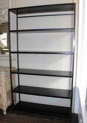 Custom Steel and Ash Bookcase Etagere