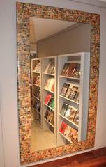 20th Century Postage Stamp Mirror