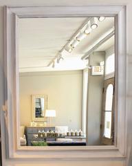 Italian Painted Wood Framed Mirror