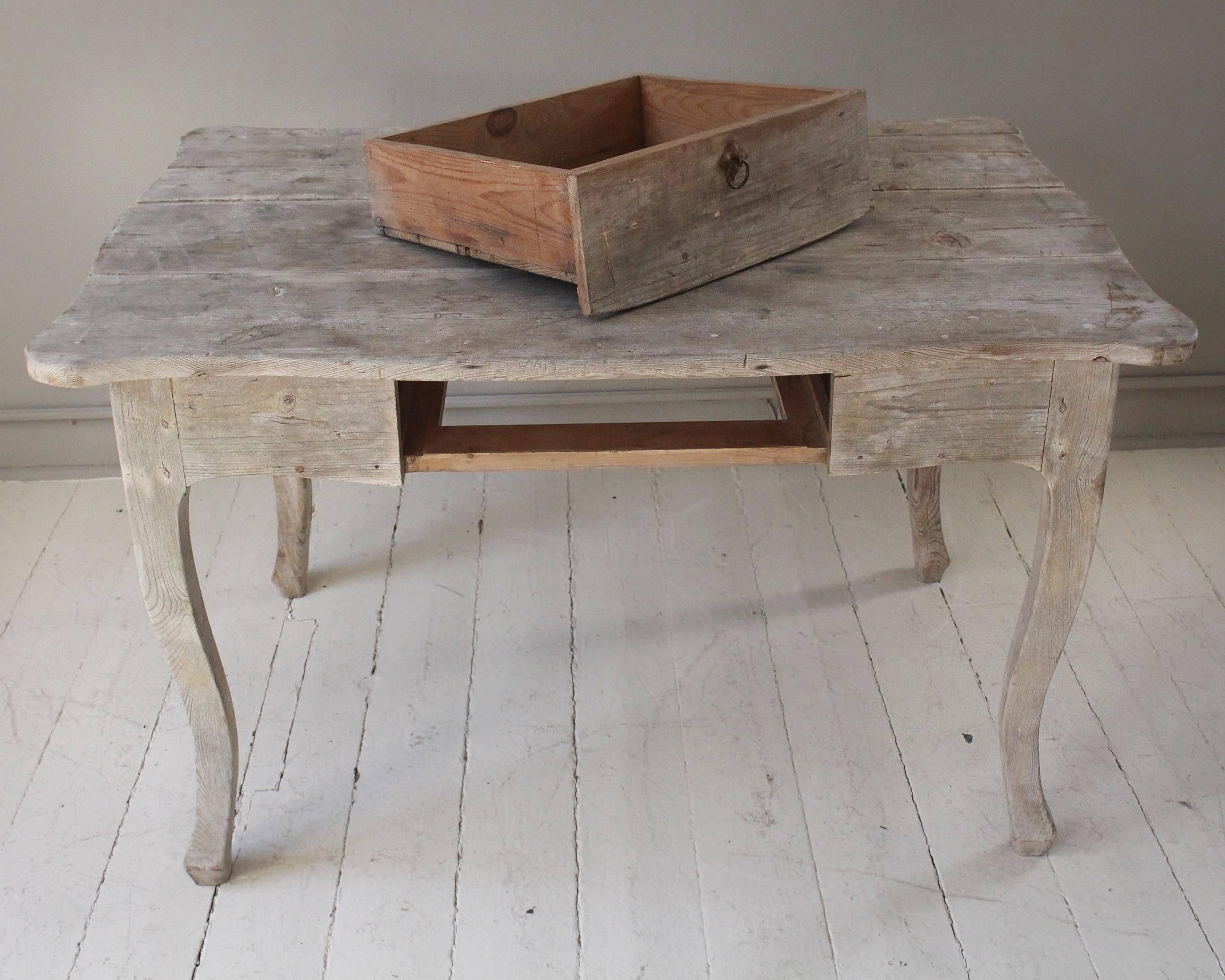 Wood 18th Century French Table For Sale