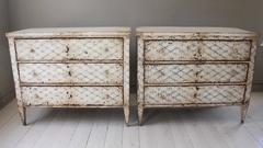 19th Century French Decoratively Painted Chest