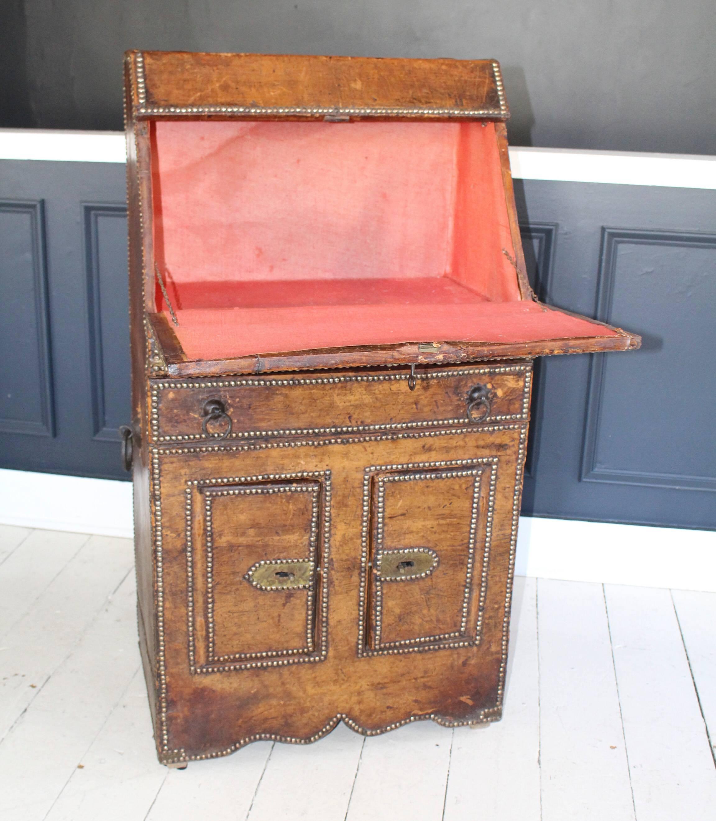 19th Century French  Leather Desk 2