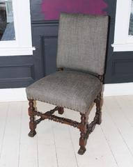 Pair of 19th c Italian Side Chairs