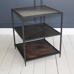 Custom-Built Tiered Iron Table