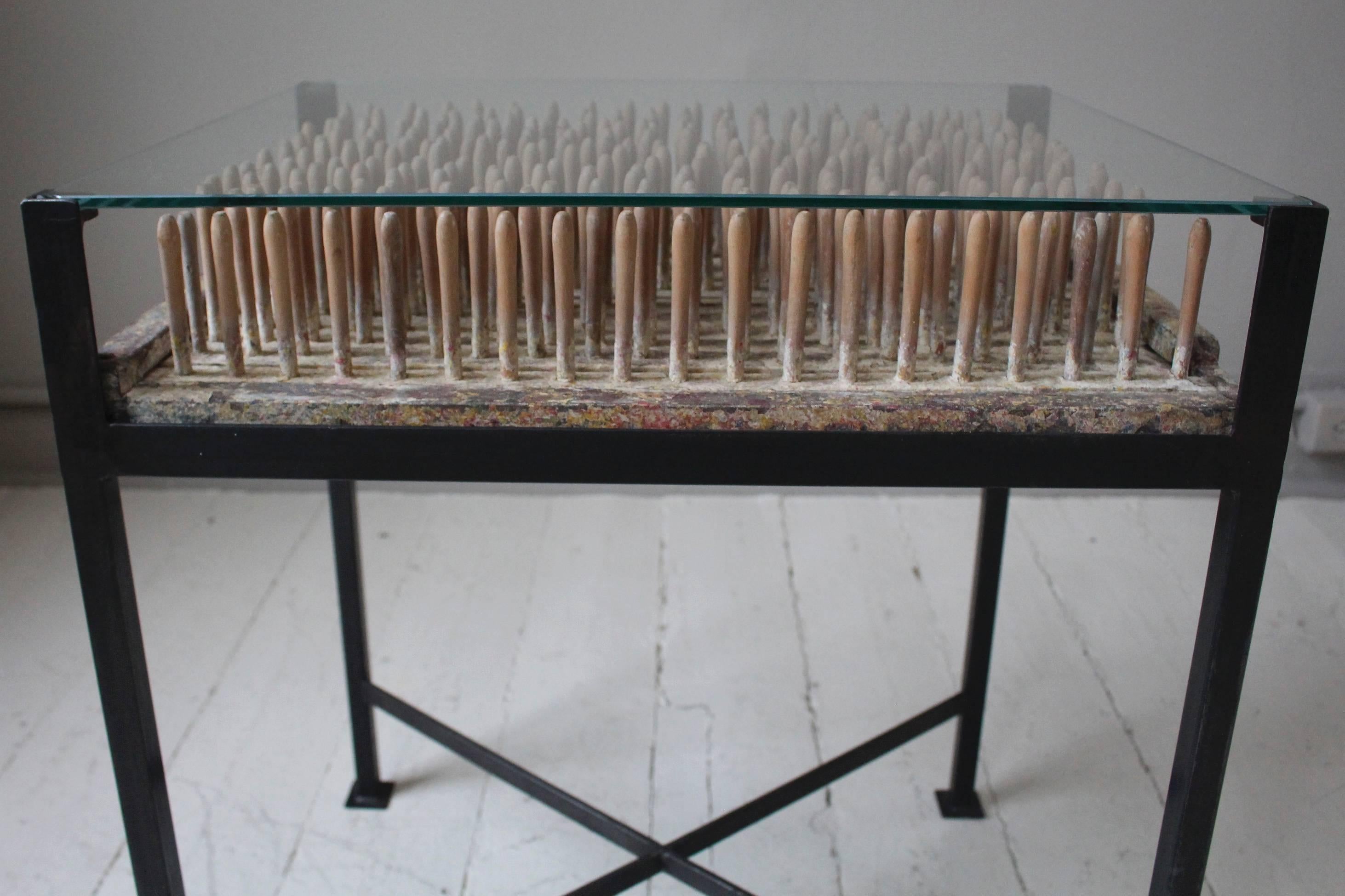 Pair of Custom One-of-a-Kind Balloon Mold Tables For Sale 3