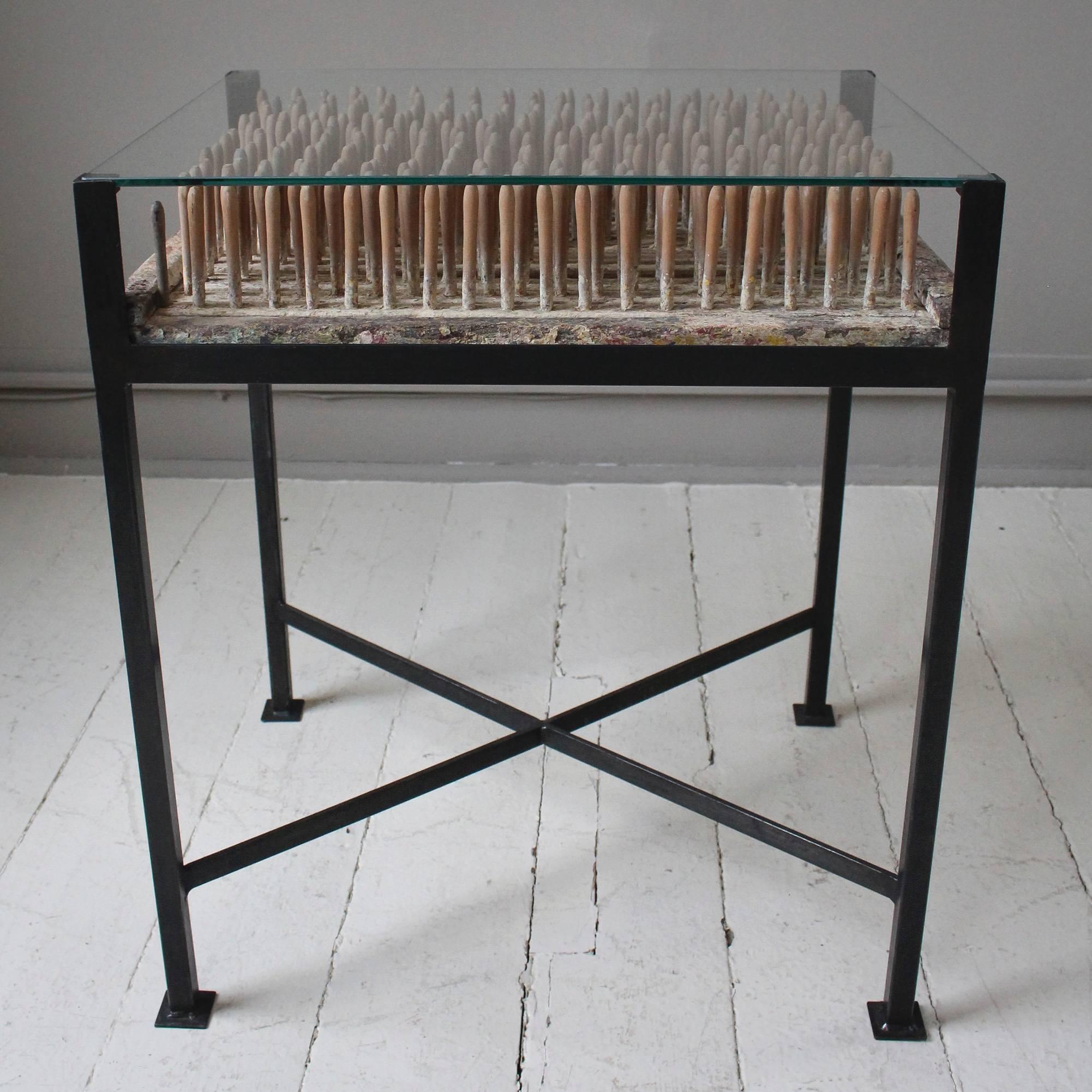 Pair of Custom One-of-a-Kind Balloon Mold Tables For Sale 4