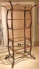 Faux Tortoise Painted Étagerè