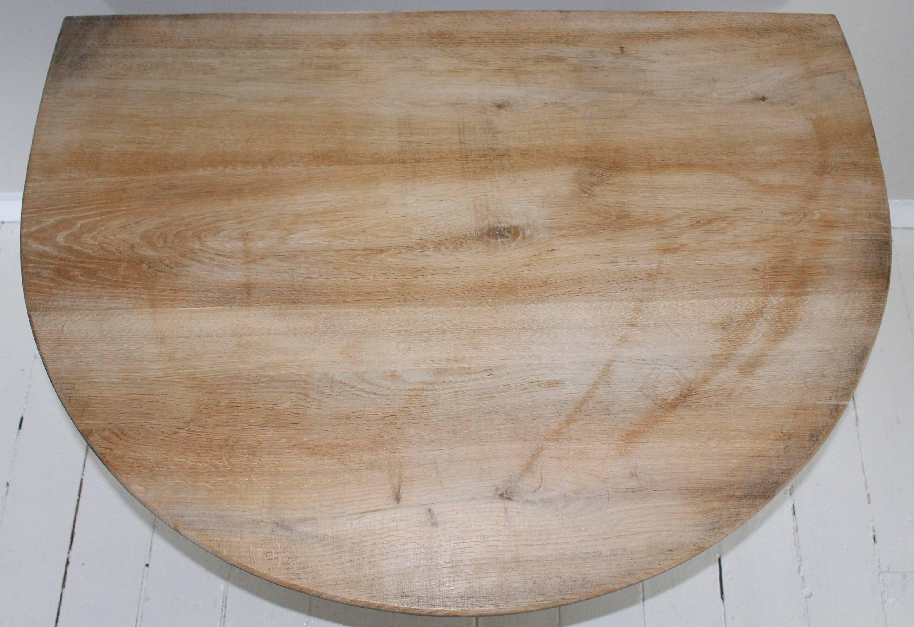 Pair of Modern Demilune Tables For Sale 1