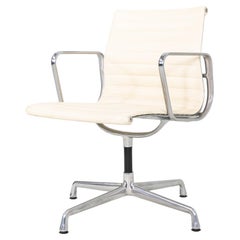 2013 Herman Miller Eames Aluminum Group Side Chair with Swivel Base