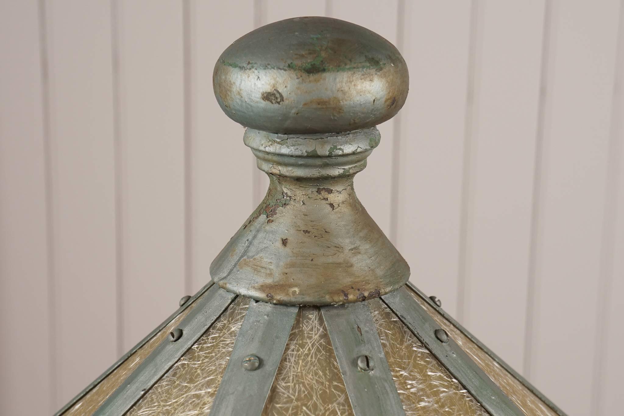 American Pair of Post Lamps For Sale