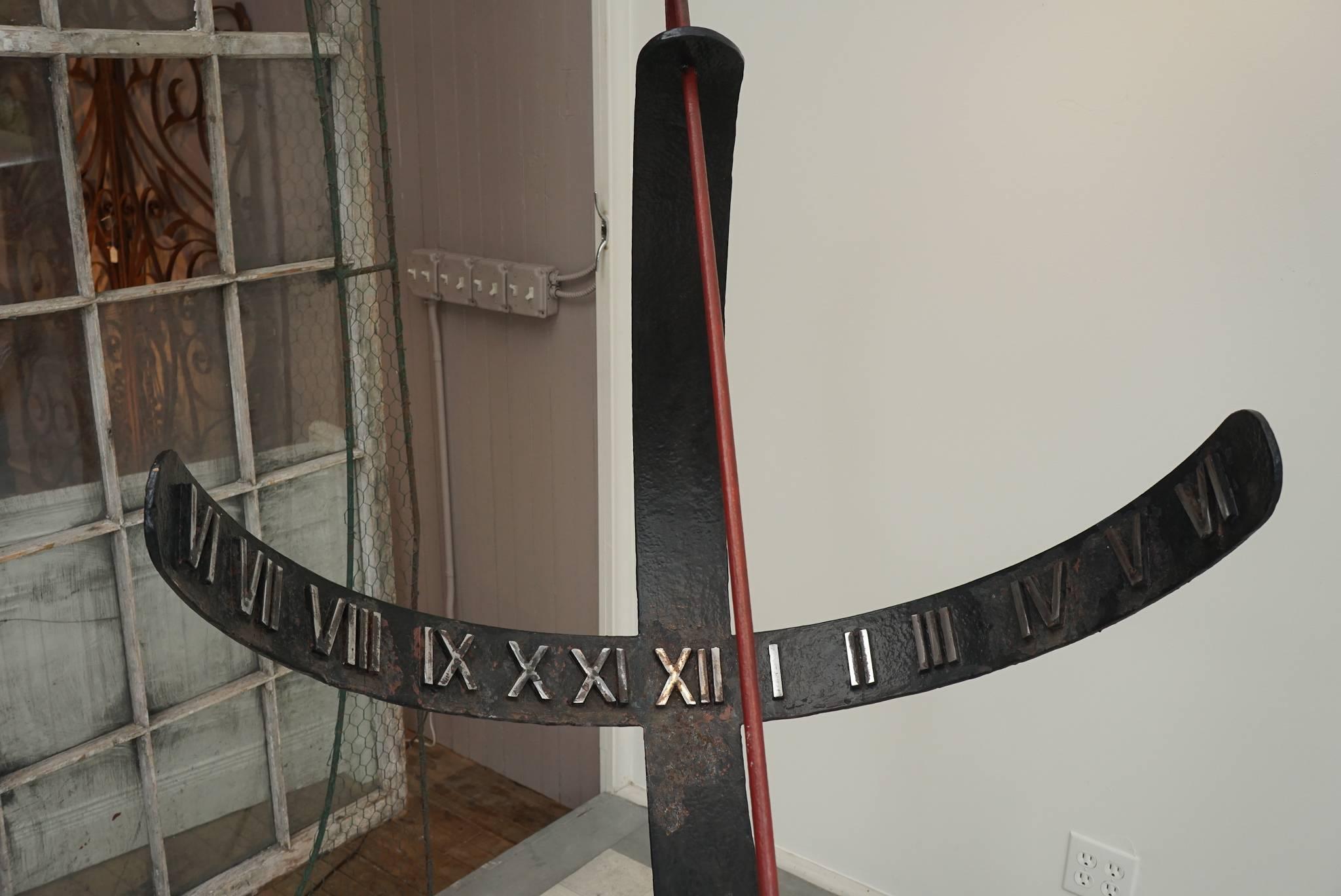 Equatorial Sundial In Excellent Condition For Sale In Hudson, NY