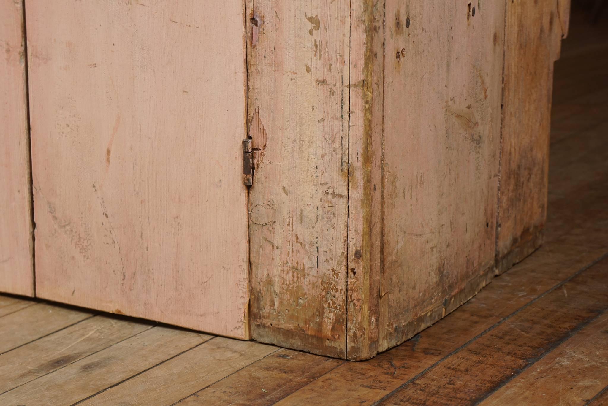 Pink Stepback Cupboard 2