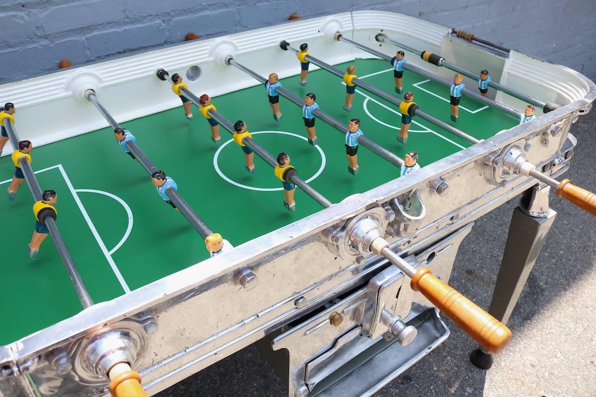 Brazilian Vintage 1960s Super Estadio Foosball Table