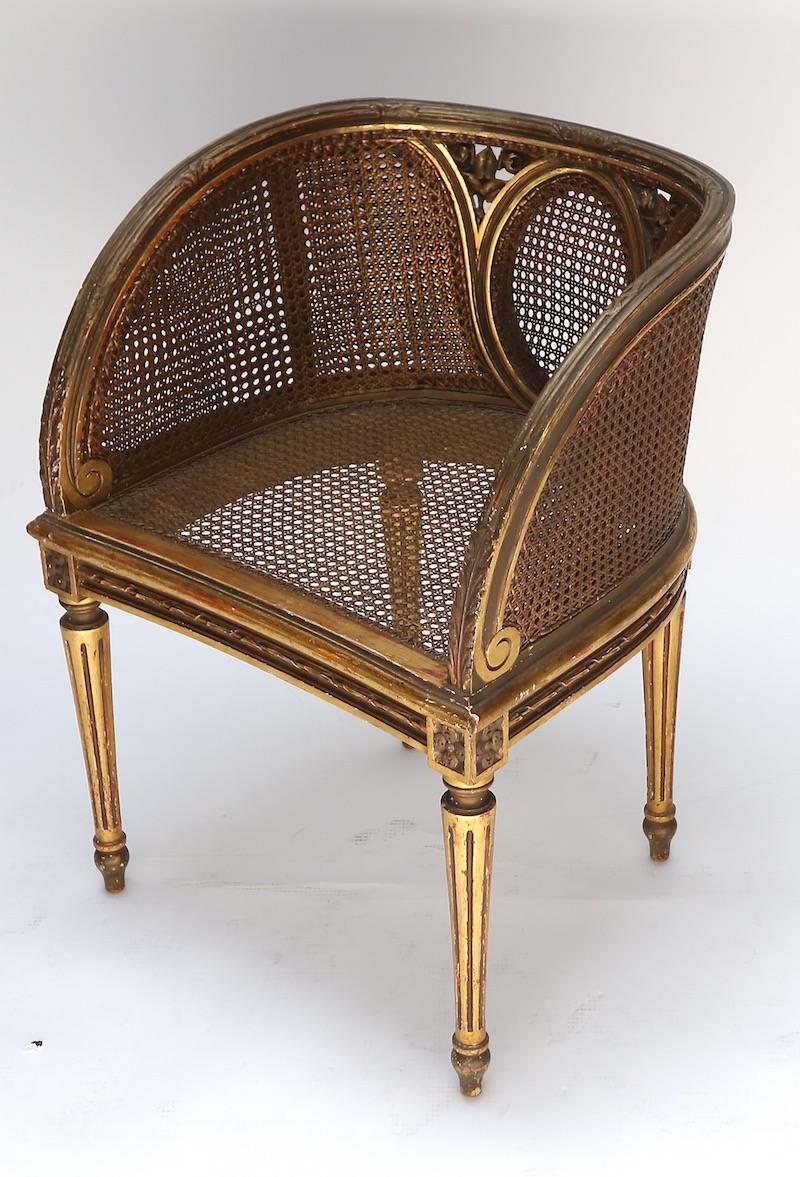 Louis XVI Style Cane Chair 2
