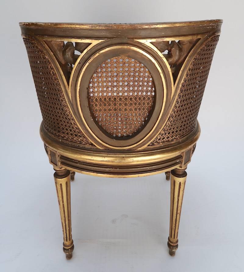 Louis XVI Style Cane Chair 3