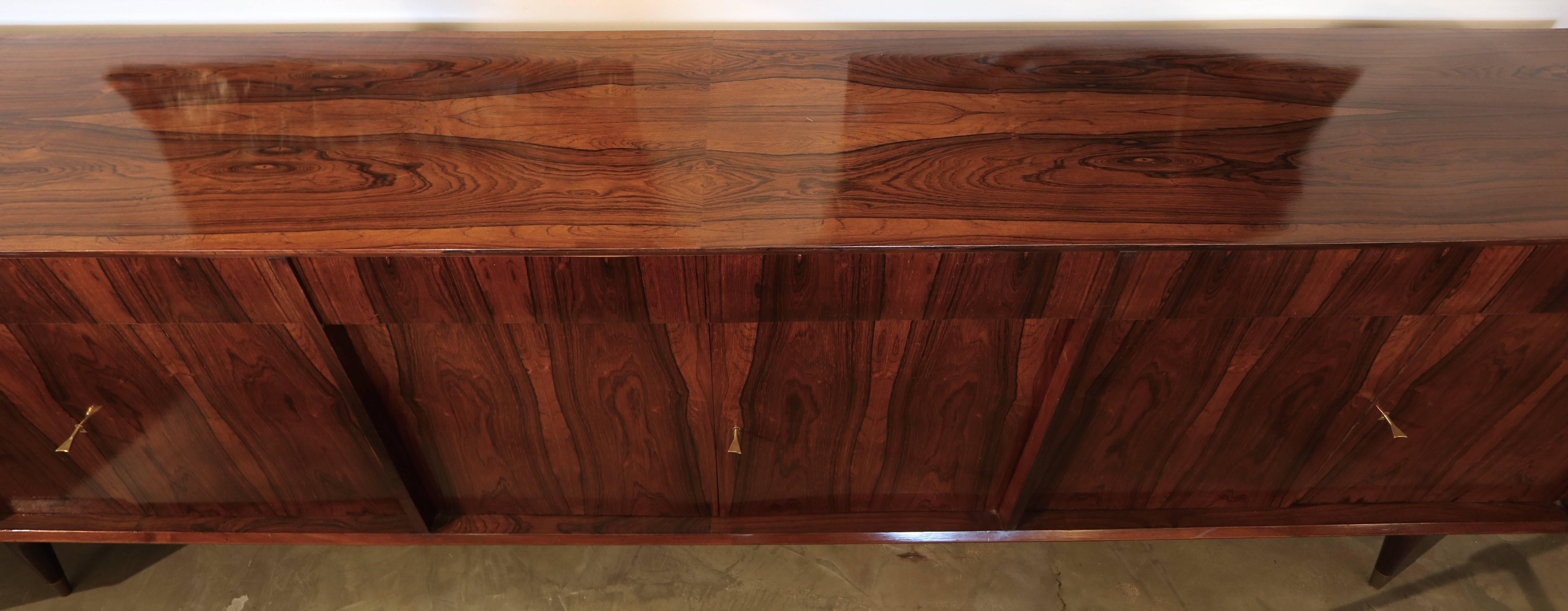 Long Brazilian Jacaranda Sideboard 4