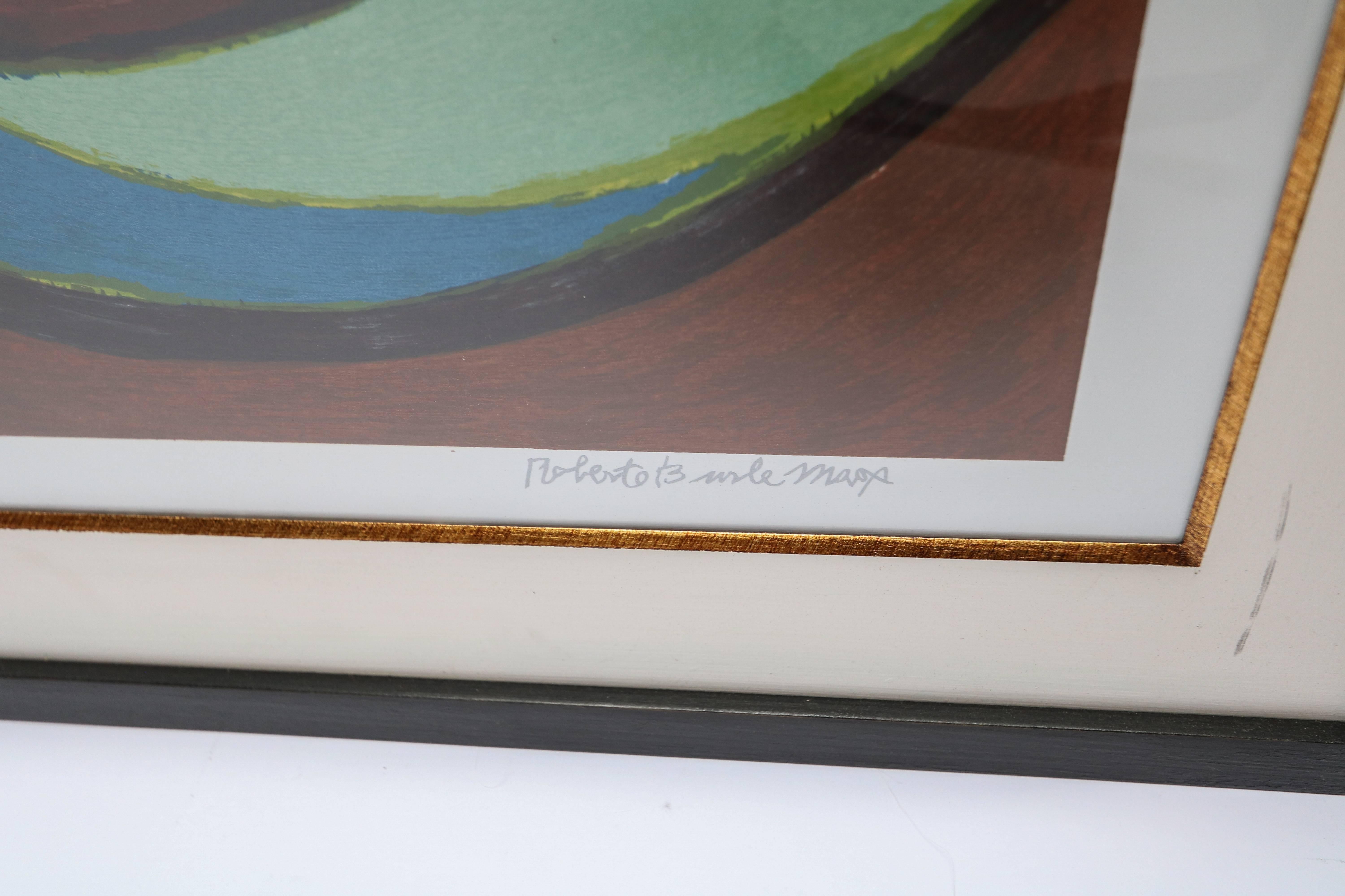 Brazilian Roberto Burle Marx Abstract Print