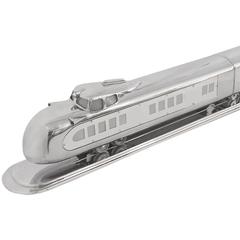 Huge Three Car 1933 Light Up Streamline Aluminum Model Train