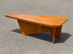 Konoid-Couchtisch im Nakashima-Stil aus den 1960er Jahren