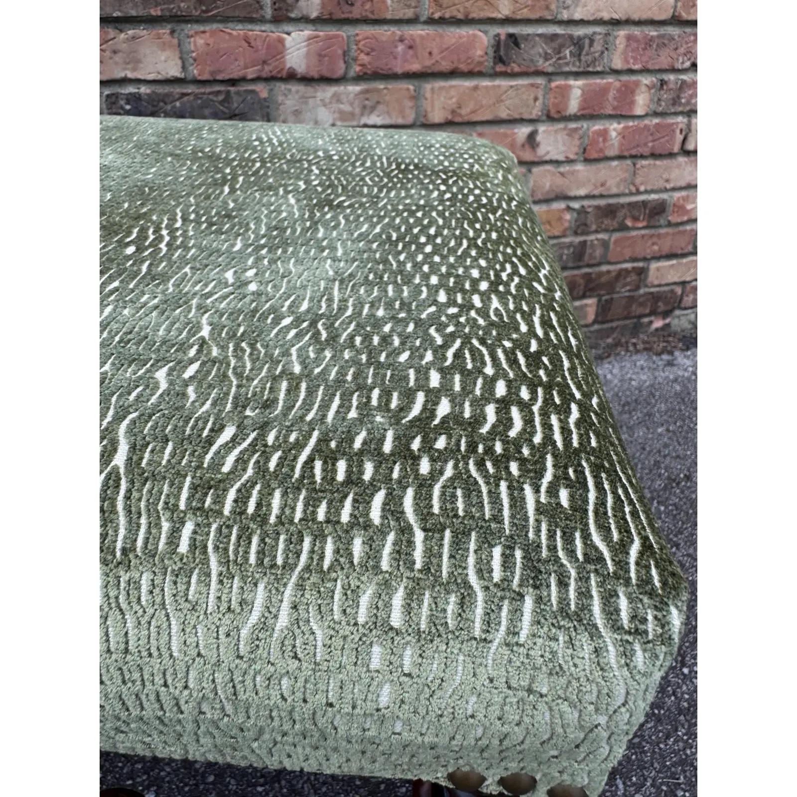 Newly Upholstered English Stools For Sale 1