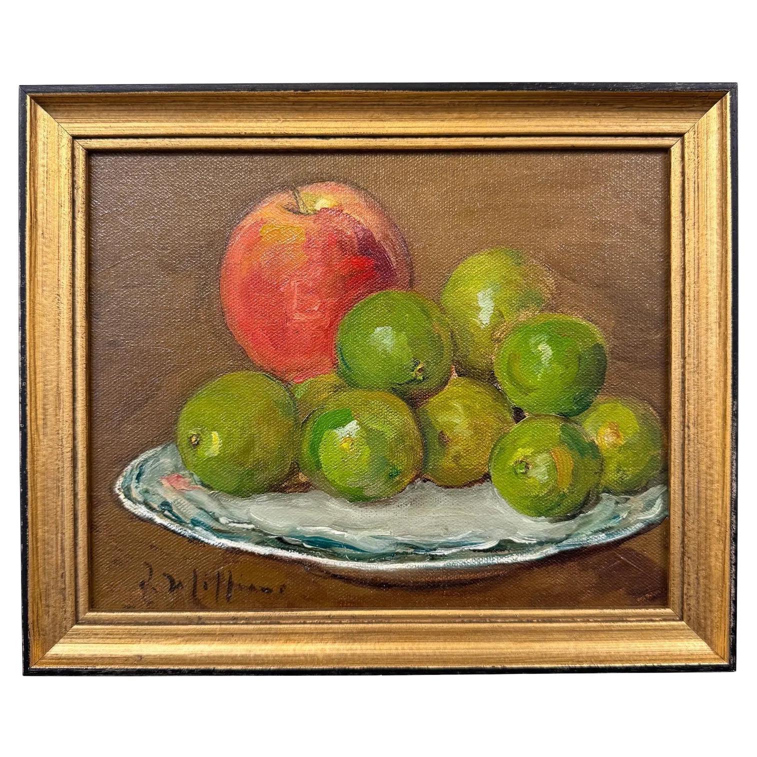 Nature morte originale à l'huile