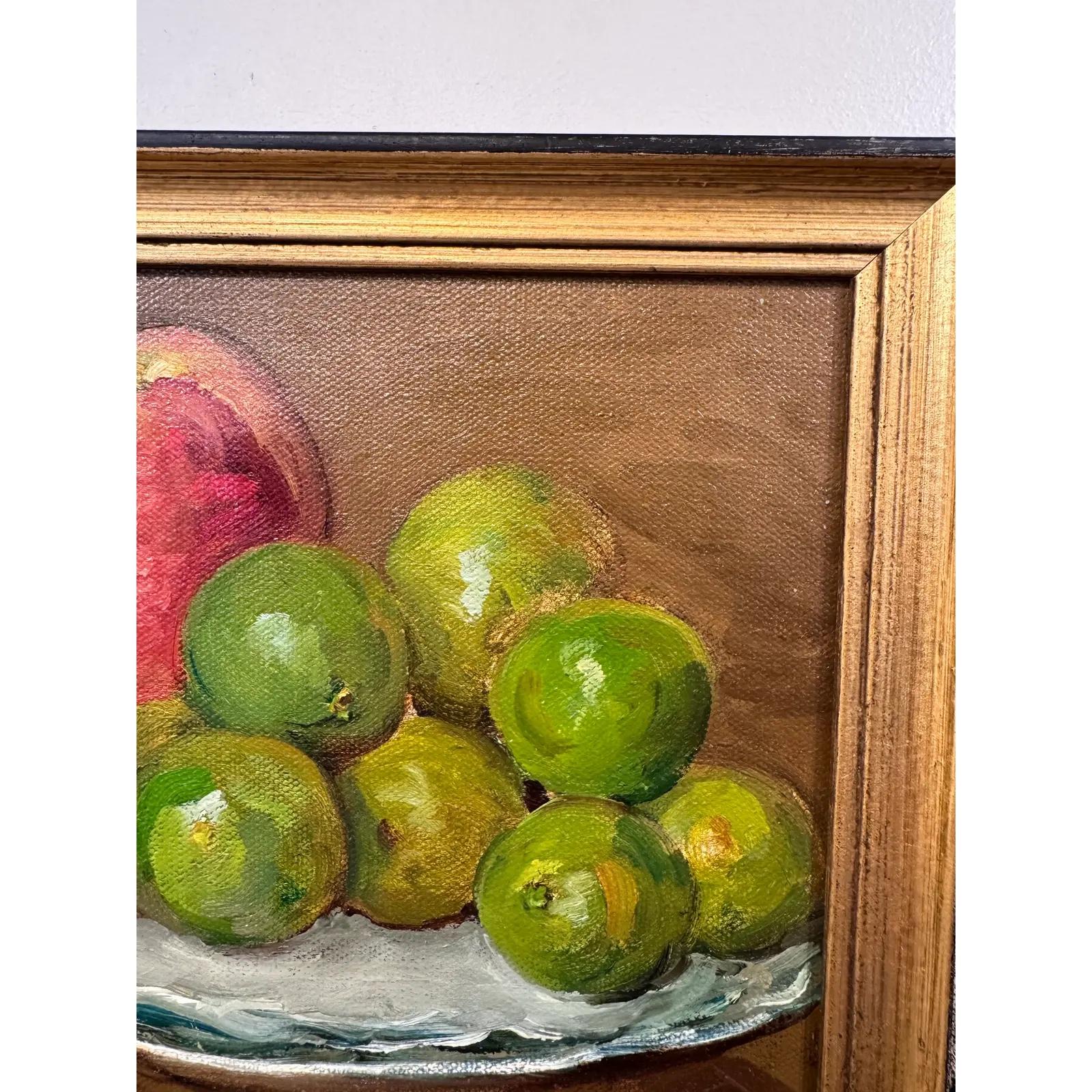 Original Stilleben Ölgemälde (Nordamerikanisch) im Angebot