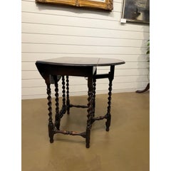 19th Century English Gate Leg Table
