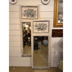 Pair of Vintage Trumeau Mirrors