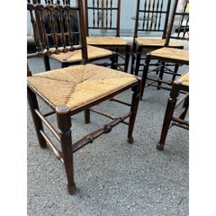 Antique English Spindle Back Chairs