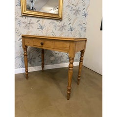 19th Century English Pine Table / Desk
