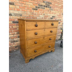 19th Century English Pine Chest of Drawers