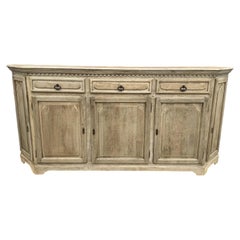 19th Century Scrubbed Wood Enfilade