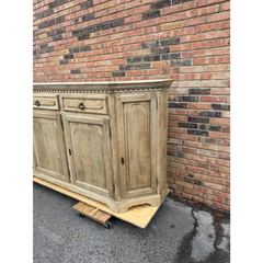 19th Century Scrubbed Wood Enfilade