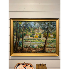 19th Century French Oil on Canvas