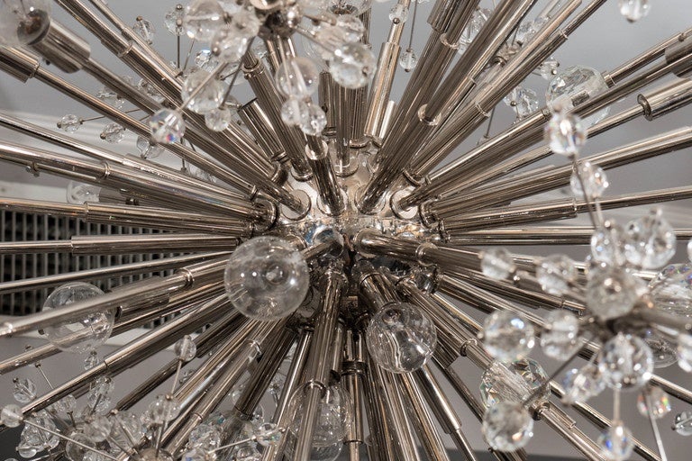 Austrian Original Lobmeyr Crystal Sputnik from the Main Floor of Bergdorf Goodman