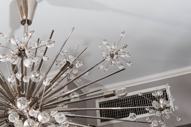 Original Lobmeyr Crystal Sputnik from the Main Floor of Bergdorf Goodman 1