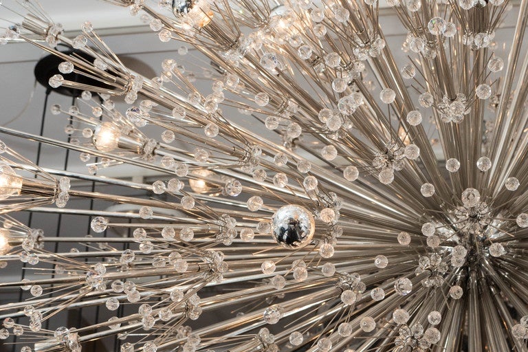 Tremendo lampadario di cristallo Esprit Sputnik In condizioni Nuovo in vendita a New York, NY