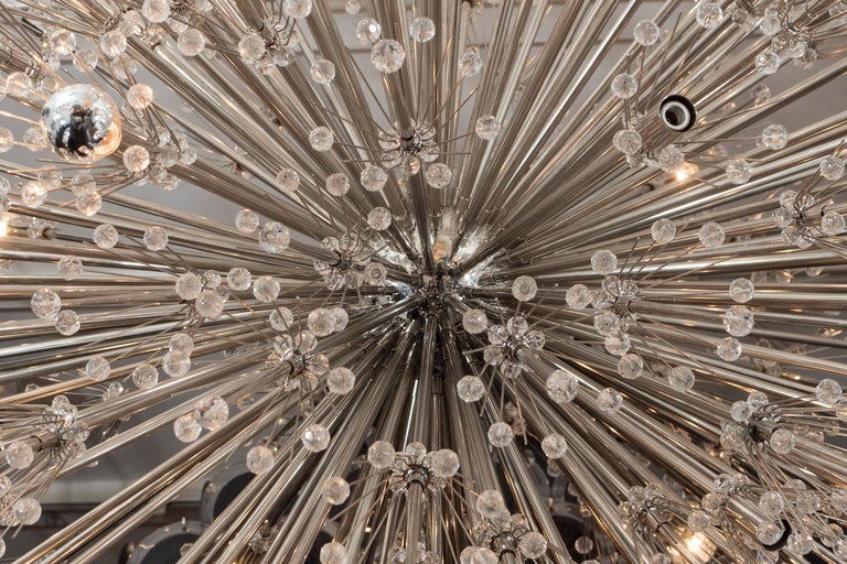 XXI secolo e contemporaneo Tremendo lampadario di cristallo Esprit Sputnik in vendita