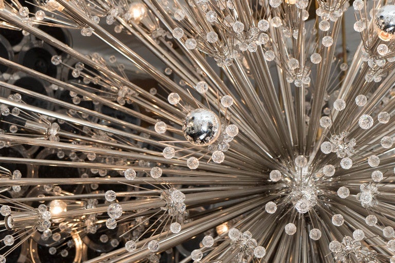 Tremendous Crystal Esprit Sputnik Chandelier For Sale 2