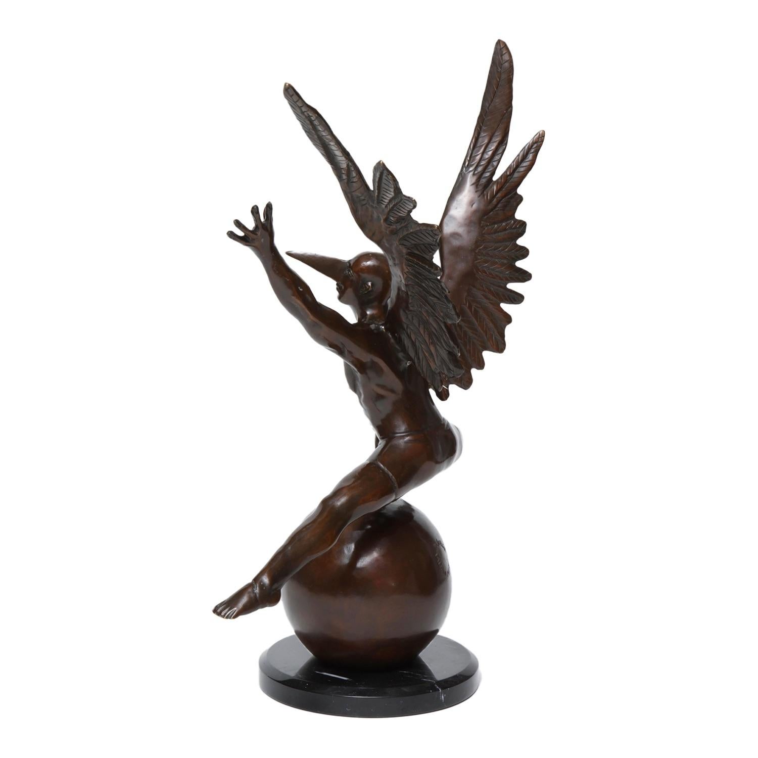 Bronzed Jorge Marín 